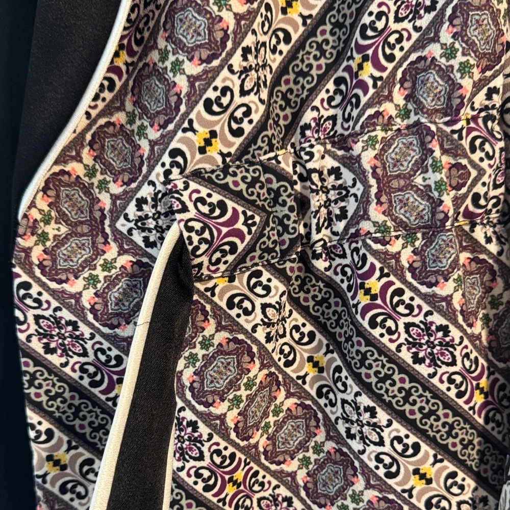 Alice + Olivia Multicolor Patterned Blazer With B… - image 5